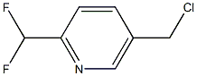 5-(氯甲基)-2-(二氟甲基)吡啶 结构式