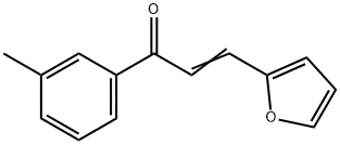 (2E)-3-(furan-2-yl)-1-(3-methylphenyl)prop-2-en-1-one 结构式