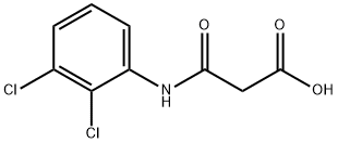 3-((2,3-二氯苯基)氨基)-3-氧代丙酸 结构式