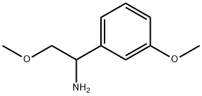 2-甲氧基-1-(3-甲氧苯基)乙烷-1-胺 结构式