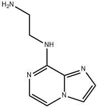 N1-(咪唑并[1,2-A]吡嗪-8-基)乙烷-1,2-二胺 结构式