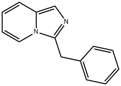 3-benzylimidazo[1,5-a]pyridine 结构式