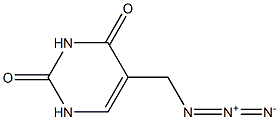 5-(Azidomethyl)-2,4(1H,3H)-pyrimidinedione 结构式