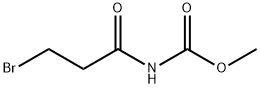 (3-Bromo-propionyl)-carbamic acid methyl ester 结构式