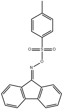 9H-芴-9-酮,O-[(4-甲基苯基)磺酰基]肟 结构式