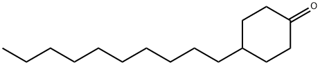 4-Decylcyclohexanone 结构式