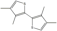 3,3',4,4'-四甲基- 2,2'-联噻吩 结构式