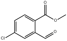 methyl 4-chloro-2-formylbenzoate 结构式