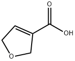 2,5-二氢呋喃-3-羧酸 结构式