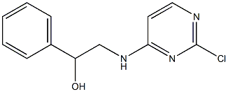 2-((2-氯嘧啶-4-基)氨基)-1-苯乙-1-醇 结构式