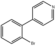 4-(2-溴苯基)吡啶 结构式