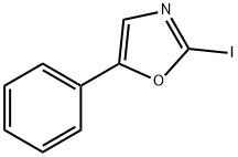 2-碘-5-苯基恶唑 结构式