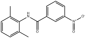 3-NITROBENZO-2',6'-XYLIDIDE 结构式