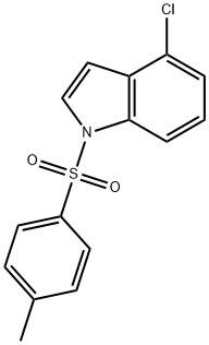 4-chloro-1-tosyl-1H-indole 结构式