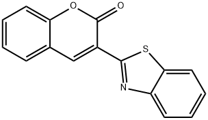 3-(苯并[D]噻唑-2-基)-2H-色满-2-酮 结构式