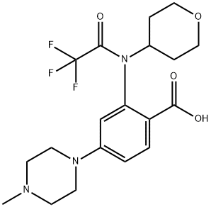 RXDX-101中间体 结构式