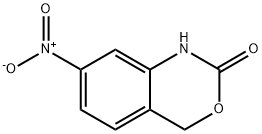 7-硝基-1H-苯并[D][1,3]噁嗪-2(4H)-酮 结构式