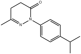 2-(4-Isopropylphenyl)-6-methyl-4,5-dihydropyridazin-3(2H)-one 结构式