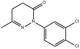 2-(3,4-Dichlorophenyl)-6-methyl-4,5-dihydropyridazin-3(2H)-one 结构式