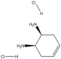 顺式-4-环己烯-1.2-二胺 二盐酸盐 结构式