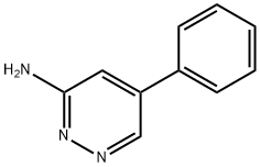 5-苯基-3-氨基哒嗪 结构式