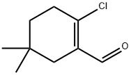 2-氯-5,5-二甲基-1-环己烯甲醛 结构式