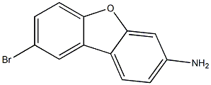 8-bromo-dibenzofuran-3-ylamine 结构式