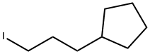(3-碘丙基)环戊烷 结构式