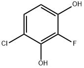 4-氯-2-氟间苯二酚 结构式