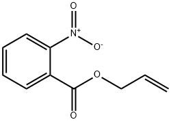 邻硝基苯甲酸烯丙酯 结构式