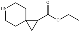 6-氮杂螺环[2.5]辛烷-1-甲酸乙酯 结构式