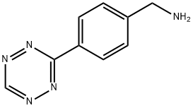 (4-(1,2,4,5-四嗪-3-基)苯基)甲胺 结构式