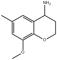8-甲氧基-6-甲基色满-4-胺 结构式