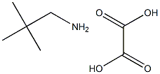 特戊胺草酸盐 结构式