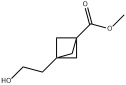 Methyl3-(2-hydroxyethyl)bicyclo[1.1.1]pentane-1-carboxylate 结构式