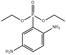 二乙基 (2,5-二氨基苯基)膦酸基酯 结构式