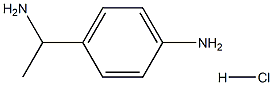 4-(1-Aminoethyl)aniline hydrochloride 结构式