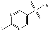 2-氯嘧啶-5-磺酰胺 结构式