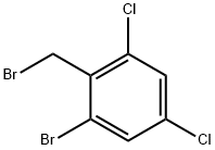 1-溴-2-(溴甲基)-3,5-二氯苯 结构式