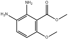 methyl 2,3-diamino-6-methoxybenzoate 结构式