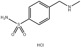 4-((甲氨基)甲基)苯磺酰胺盐酸盐 结构式