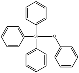 (PHENOXY)TRIPHENYLSILANE 结构式