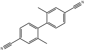 2,2'-dimethylbiphenyl-4,4'-dicarbonitrile 结构式