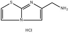 咪唑[2,1-B][1,3]噻唑-6-基甲胺二盐酸盐 结构式