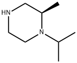 (R)-1-异丙基-2-甲基-哌嗪 结构式