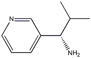 S-(3-吡啶基)-2-甲基-1-丙胺 结构式