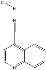 4-氰基-喹啉盐酸盐 结构式