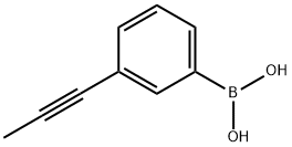 3-(丙-1-炔-1-基)苯基]硼酸 结构式