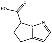 5,6-dihydro-4H-pyrrolo[1,2-b]pyrazole-6-carboxylic acid 结构式