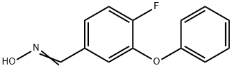 4-氟-3-苯氧基苯甲醛肟 结构式